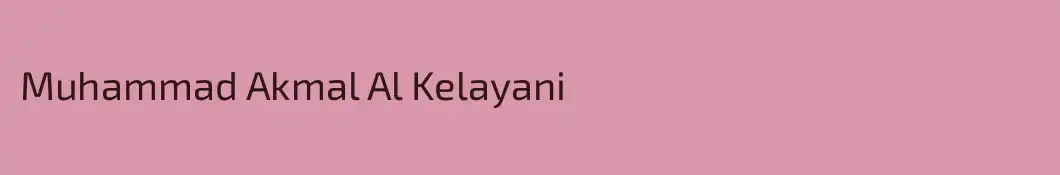 Muhammad Akmal Al Kelayani